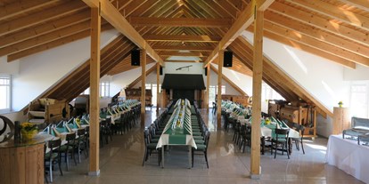 Hochzeit - externes Catering - Gallspach - der Saal - Festsaal Doppelgraben