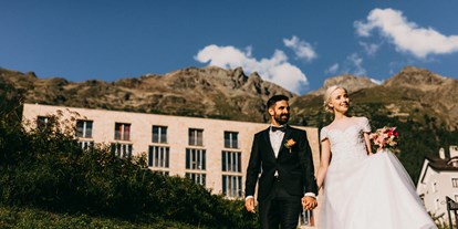 Hochzeit - Trauung im Freien - Graubünden - Hotel Saratz