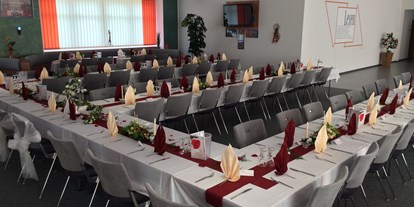 Hochzeit - Geeignet für: Seminare und Meetings - Hartenstein (Zwickau) - U / E-Tafel, lila, Mittel-BAR - Mittel-BAR Schönheide