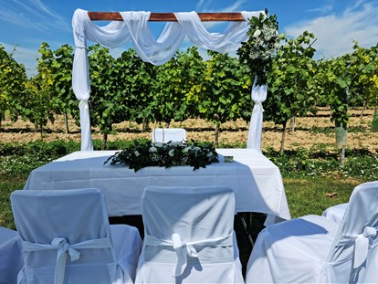 Hochzeit - Art der Location: Eventlocation - standesamtliche od freie Trauung/Festwiese - W4 - Wein l Genuss l Kultur