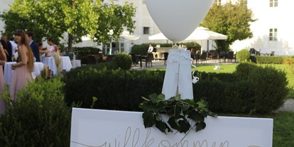 Hochzeit - Art der Location: im Freien - Donauraum - Herzlich Willkommen - Schloss Events Enns