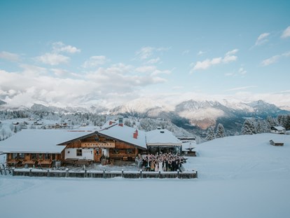 Hochzeit - Hunde erlaubt - St. Gerold - Die Rufana Alp steht euch auch für Winterhochzeit zur Verfügung.  - Rufana Alp
