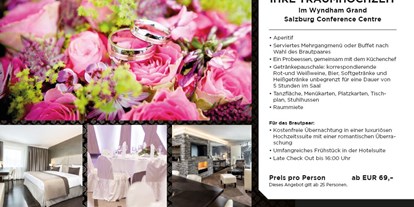 Hochzeit - nächstes Hotel - Waging am See - Wyndham Grand Salzburg Conference Centre