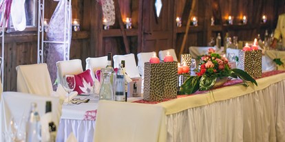 Hochzeit - Winterhochzeit - Ehrwald - Heiraten in der Triendlsäge in Seefeld. - Waldgasthaus Triendlsäge
