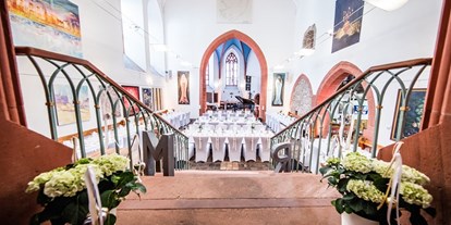 Hochzeit - externes Catering - Heidelberg - Ulner Kapelle Kapellenschiff - Ulner Kapelle Eventlocation