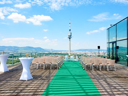Hochzeit - nächstes Hotel - Donauraum - wolke21 im Saturn Tower