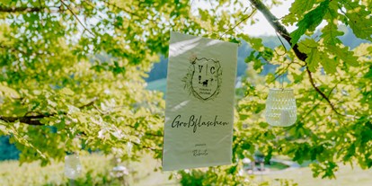 Hochzeit - Art der Location: Weingut/Heuriger - Bezirk Leibnitz - Hirschmugl - Domaene am Seggauberg