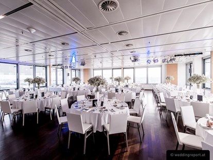 Hochzeit - Winterhochzeit - Gänserndorf - Feiern Sie Ihre Hochzeit in der Wolke 19 in Wien. / Sky Hall
foto © weddingreport.at - wolke19 im Ares Tower