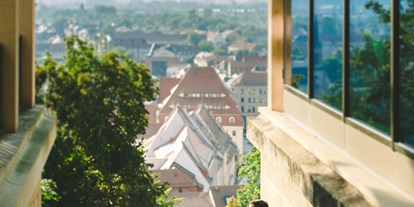 Hochzeit - Umgebung: in einer Stadt - Radeberg - Heiraten auf Schloss Sonnenstein | Schloßcafé Pirna