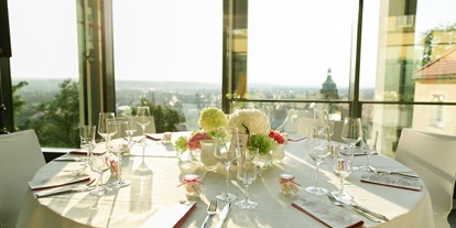 Hochzeit - Art der Location: Restaurant - Wachau - Heiraten auf Schloss Sonnenstein | Schloßcafé Pirna