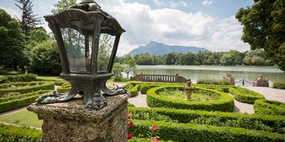 Hochzeit - Umgebung: am See - Salzburg - Schloss Terrasse und Garten - Hotel Schloss Leopoldskron