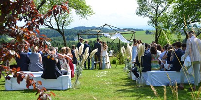 Hochzeit - Personenanzahl - Mühlviertel - Zeremonie im Obstgarten - Vedahof - Gramastetten