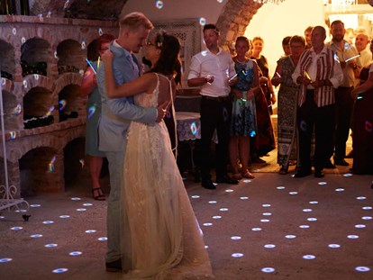 Hochzeit - Umgebung: mit Seeblick - So wunderschön Die Hochzeit und so Romantisch  - Himmelblau Rust - Hochzeit im Vintage Haus