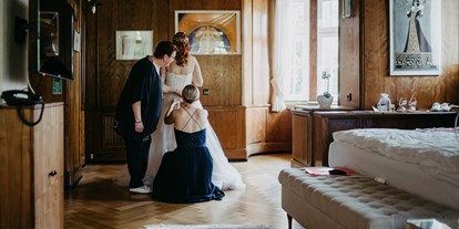 Hochzeit - Groß-Zimmern - In den zahlreichen Suiten des Hofgut Dippelshof finden Braut und Bräutigam ausreichend Platz sich für den großen Tag fertig zu machen. - Hofgut Dippelshof
