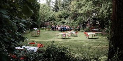 Hochzeit - Art der Location: im Freien - Hessen Süd - Am Junghof in Undenheim könnt ihr eure Trauung unter freiem Himmel durchführen. - JUNGHOF Weingut & Gutsgastronomie
