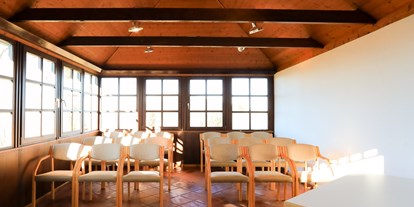 Hochzeit - Art der Location: Wintergarten - Salzburg - Seminarraum 'Salettl' - ideal für Veranstaltungen bis 20 Personen - Erentrudisalm 
