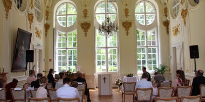 Hochzeit - Art der Location: im Freien - Freie Trauung. - Barockschloss Oberlichtenau