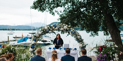 Hochzeit - Bodensdorf (Steindorf am Ossiacher See) - Feiert eure Trauung direkt am Wörthersee unter freiem Himmel. - Kropfitschbad