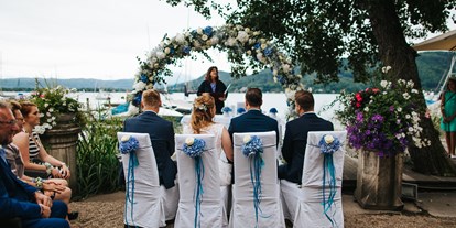 Hochzeit - Treffen (Treffen am Ossiacher See) - Eine Trauung unter freiem Himmel. - Kropfitschbad