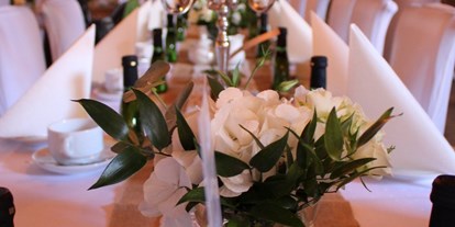 Hochzeit - externes Catering - Wiesentheid - Tischdeko - Romantische Scheune