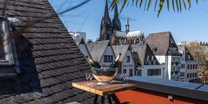 Hochzeit - nächstes Hotel - Köln - Dachgarten Rheinloft Cologne  - RHEINLOFT COLOGNE
