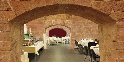 Hochzeit - externes Catering - Schönau (Südwestpfalz) - Der Gewölbekeller im Hohenstaufensaal. - Hohenstaufensaal