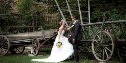 Hochzeit - interne Bewirtung - Schwäbische Alb - Brautpaar im Steinbruch - Hotel und Restaurant Lochmühle
