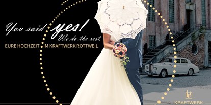 Hochzeit - Fotobox - Rottweil - Kraftwerk Rottweil