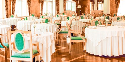 Hochzeit - wolidays (wedding+holiday) - Trentino - Saal Sissi - perfekt für Hochzeitsfeiern geeignet - Grand Hotel Imperial