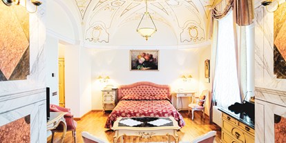 Hochzeit - Hochzeits-Stil: Rustic - Trentino-Südtirol - Sissi Suite - die perfekte Hochzeitssuite - Grand Hotel Imperial
