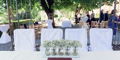 Hochzeit - Trauung im Freien - Thermenland Steiermark - Hochzeitsfeier im Garten - Landgut Riegerbauer