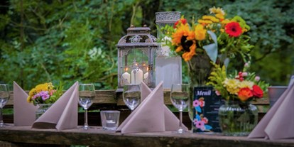 Hochzeit - Hochzeits-Stil: Boho-Glam - Eifel - Waldgut Vordereifel