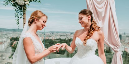 Hochzeit - Hochzeits-Stil: Boho-Glam - Wien-Stadt Alsergrund - Andaz Vienna Am Belvedere