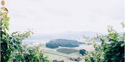Hochzeit - Art der Location: privates Anwesen - Steiermark - Die Aussicht des Weingut Harkamp genießen. - Weingartenhotel Harkamp