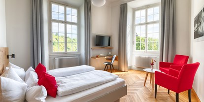Hochzeit - Art der Location: Schloss - Deutschland - In unseren 32 modernen Hotelzimmern finden Ihre Gäste Platz - Schlosshotel Horneck