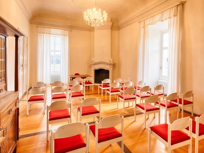 Hochzeit - Geeignet für: Seminare und Meetings - Neckarwestheim - Der Salon Alzen, welcher als Standesamt genutzt werden kann - Schlosshotel Horneck