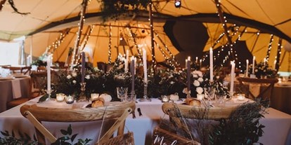 Hochzeit - Art der Location: im Freien - Niederösterreich - Dinner Bereich - Lodge Szilagyi