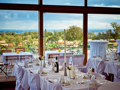 Hochzeit - Art der Location: Gasthaus - Wien - Die Aussicht aus dem Restaurant - Oktogon am Himmel