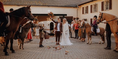Hochzeit - Umgebung: am Land - Baden-Württemberg - FestStall am Wendelinshof