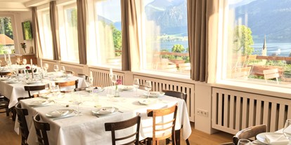 Hochzeit - externes Catering - Schliersee - Traum Blick für die Traumhochzeit von unserer Terrasse über den Schliersee zur Brecherspitz. - Basislager Schliersee