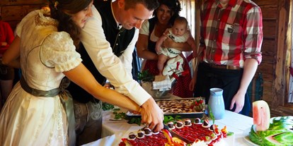 Hochzeit - Geeignet für: Geburtstagsfeier - Schmalenbergham - Hausgemachte Kuchen - Die Almen - Saalbach Hinterglemm 