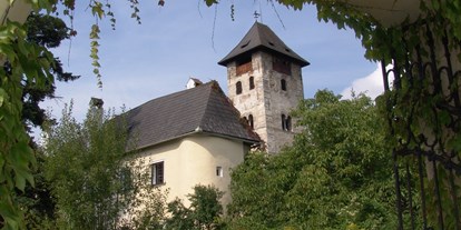 Hochzeit - Art der Location: Burg - Leiben - Außenansicht - Hotel Burg Oberranna