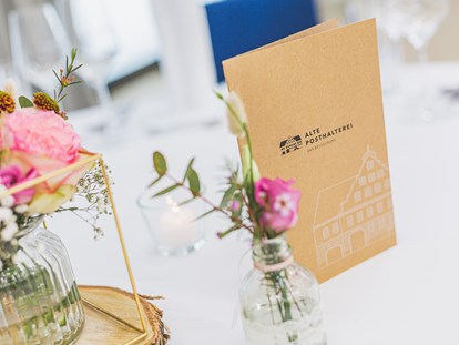 Hochzeit - Geeignet für: Seminare und Meetings - Bayern - Romantik Hotel Alte Posthalterei