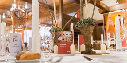 Hochzeit - wolidays (wedding+holiday) - Stainz bei Straden - Festtafel - Hotel Raffel
