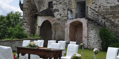 Hochzeit - Sommerhochzeit - Bad Kreuzen - Burg Clam