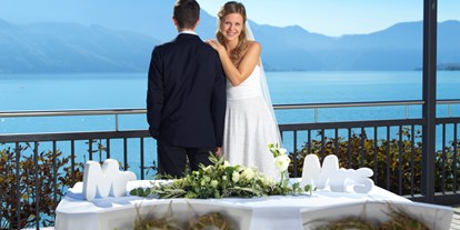Hochzeit - nächstes Hotel - Attersee - Standesamtliche Trauungen möglich auf unserer Sonnenterrasse. - DAS ATTERSEE