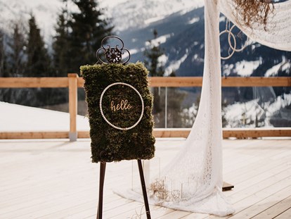 Hochzeit - Hochzeitsessen: 3-Gänge Hochzeitsmenü - Werfen - Lumberjack Bio Bergrestaurant