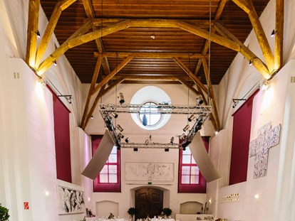 Hochzeit - barrierefreie Location - Rosenburg - Der Festsaal des Kloster UND in Krems.
Foto © martinhofmann.at - Kloster UND