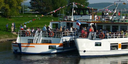 Hochzeit - Art der Location: ausgefallene Location - Schieder-Schwalenberg - Fahrgastschiff Flotte Weser