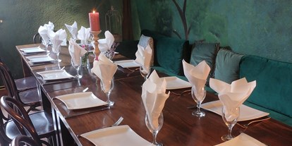 Hochzeit - Geeignet für: Vernissage oder Empfang - Werneuchen - Tafel grüner Salon - Oase Brasserie